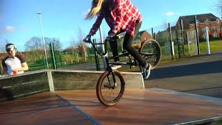 Bmx girl progression