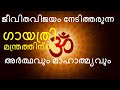 ഗായത്രീ മന്ത്രത്തിന്റെ അർത്ഥവും ,മാഹാത്മ്യവും !!!