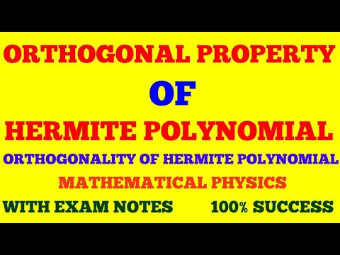 ORTHOGONAL PROPERTY OF