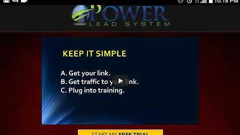 Power Lead System Hangout 2018 - 2019 Promote Any Business, Global Moneyline youtube