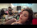 Maria Chilling with Effie and big smoke 