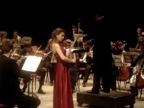 Natalia Lomeiko plays Tchaikovsky Concerto for violin and orchestra in D major op.35 3rd movement