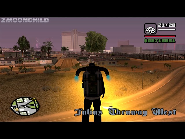 GTA San Andreas - O JETPACK 