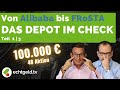 Das 100.000€ Depot! | Alle Aktien im Check | Teil 1/3: Von Alibaba und Alphabet bis Etsy und FRoSTA