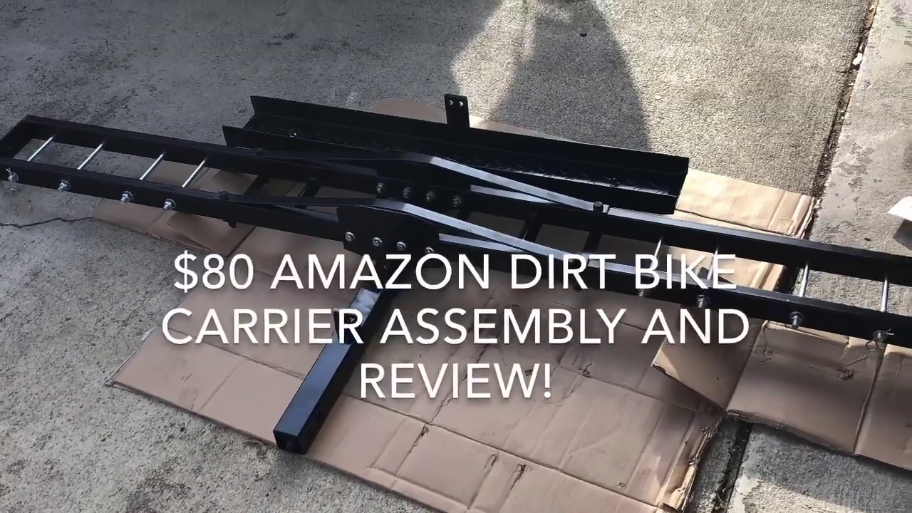 80 Amazon Dirt Bike Carrier Assembly and Review YouTube