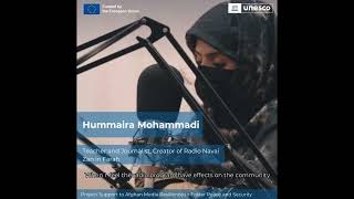 Hummaira Mohammadi - Support To Afghan Media To Foster Peace And Security
