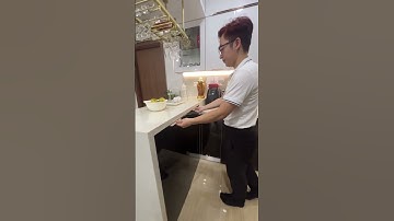 Xu Hướng Thiết Kế Tủ Bếp Dành Cho Căn Hộ Chung Cư #shorts #thietkenoithat #kitchendesign  #xuhuong