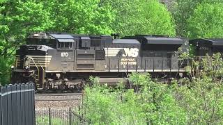 NS Westbound Trash Train - Horseshoe Curve - Altoona PA