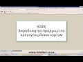 Документ Производства в магазине, кафе. Виробництво в 1С.