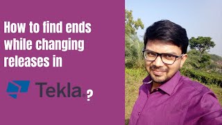 How to Assign Fixed or Pinned Support to Beams in Tekla|| Releasing Moments in Tekla