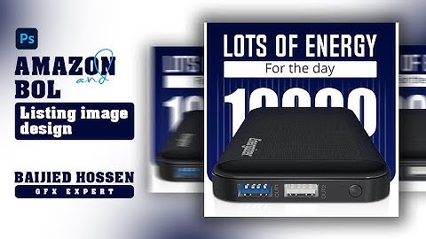 Amazon Listing Image Design | Photoshop | Baijied Hossen