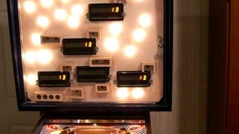 Stern STARS pinball machine: solenoids test