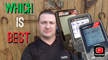 NOKTA Detectors Comparison over Silver Coins - Legend v Simplex v Triple Score