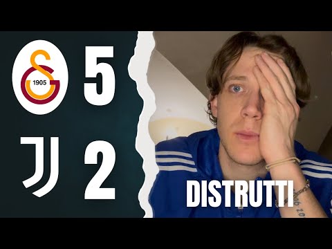 CI HANNO MASSACRATO‼️JUVENTUS DISTRUTTA😔 GALATASARAY JUVENTUS 5-2