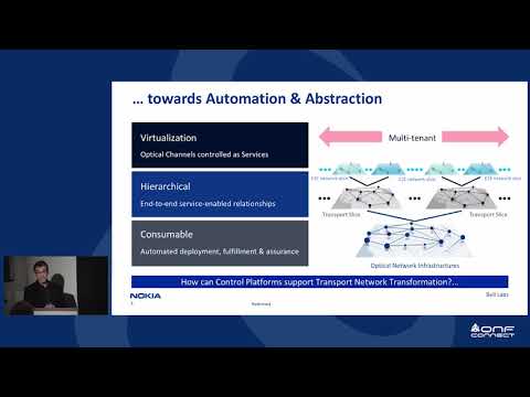 ONF Connect 18: Stepwise Development of ONOS Controlled Open Disaggregated Transport Networks