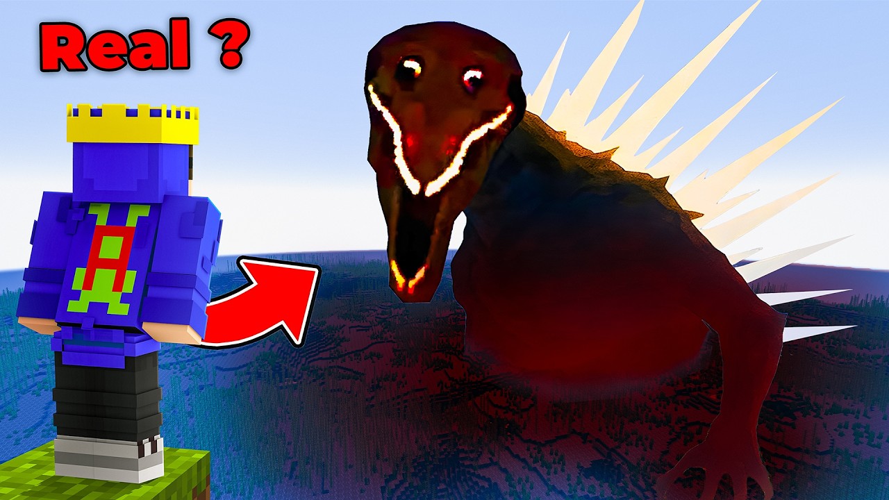 Why I Created The Immortal Bloodbath Godzilla in this Minecraft Scary Server..!