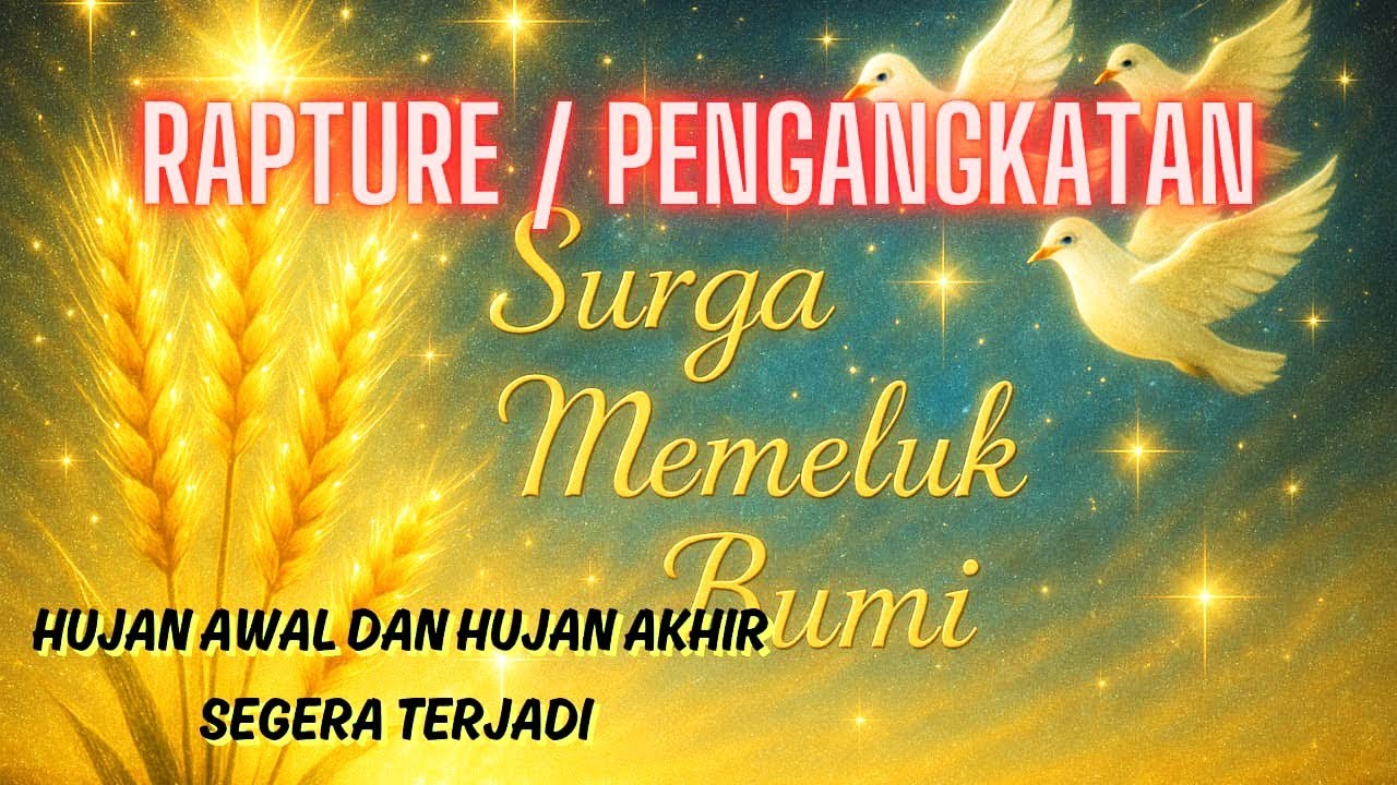 PENGANGKATAN / RAPTURE - HUJAN AWAL DAN HUJAN AKHIR - ANGIN ROH KUDUS ...