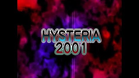 HYSTERIA 2001 // NM \DDR XXTREME CSP chart\