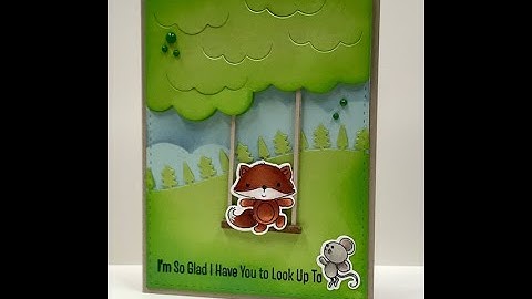 MFT/ How to make an interactive swing card (With or Without the die)