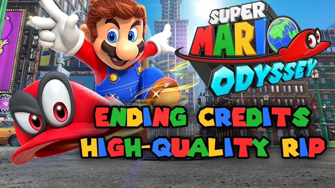 Mario Odyssey Ending Credits - High Quality Rip (Underwater Mix) | Halberd