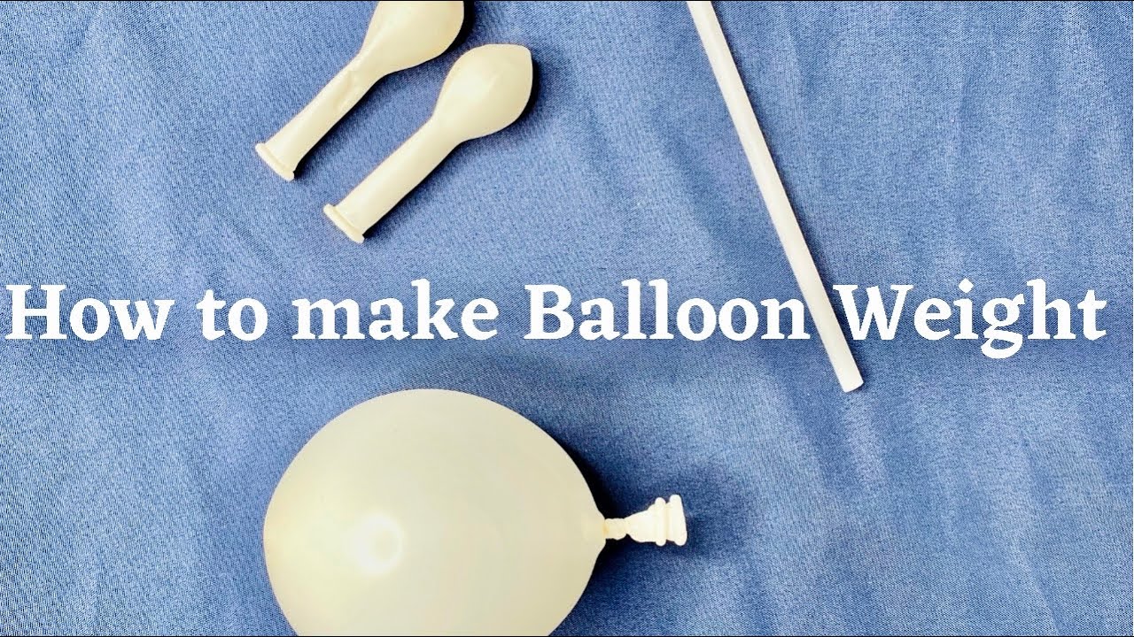 20 DIY Balloon Weights Ideas That Will Make an Impression