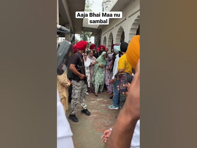 #sidhumoosewala MUM UNVEILS  MEMORIAL AHEAD 1ST BARSI OF SON #MataCharanKaur #balkaursidhu