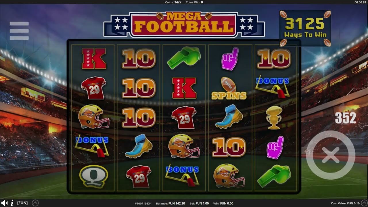 Mega Football Slot Review | Free Play video preview