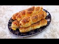 Курица на шпажках в слоеном тесте / Chicken skewers in puff pastry