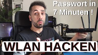 Wie kann man ein WLAN hacken? WLAN Passwort in 7 Minuten berechnen! screenshot 3