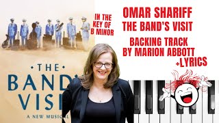 Omar Shariff (The Band's Visit) - Backing Track & Lyrics 🎹 *Bminor*