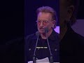 U2's Bono used his The Ivors Academy speech to call for peace and to end the bloodshed in Palestine