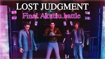 Lost Judgment - Final Akutsu vs The Judge men
