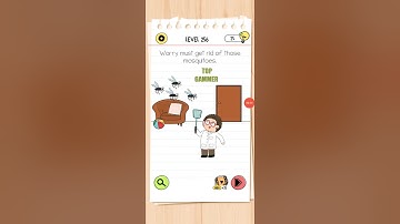 brain test 4 level 256 gameplay walkthrough Solution