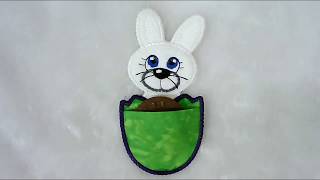 Easter Bunny Freebie With Pocket -  By Kreative Kiwi