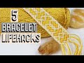 5 SIMPLE BRACELET HACKS [CC] || Friendship Bracelets