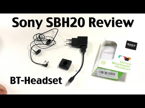 Sony SBH20 Review - Stereo Bluetooth Headset
