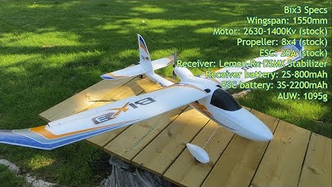 Bix3 Maiden (with onboard video)