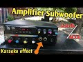 Review power Amplifier AC&DC 240watt stereo Subwoofer Effects