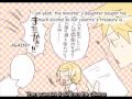 Daughter of evil happy ver english lyrics kagamine rinlenvocaloid pv