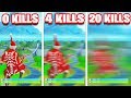 A chaque KILL je monte ma sensibilité sur FORTNITE !