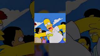 Homer ate the hottest chili pepper. #anime #animerecap #TheSimpsons