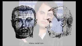 The white European Caucasian Race Subraces