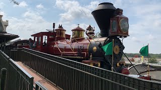 Long time no see | Walt Disney World Railroad Ride behind locomotive #1 Walter E Disney.