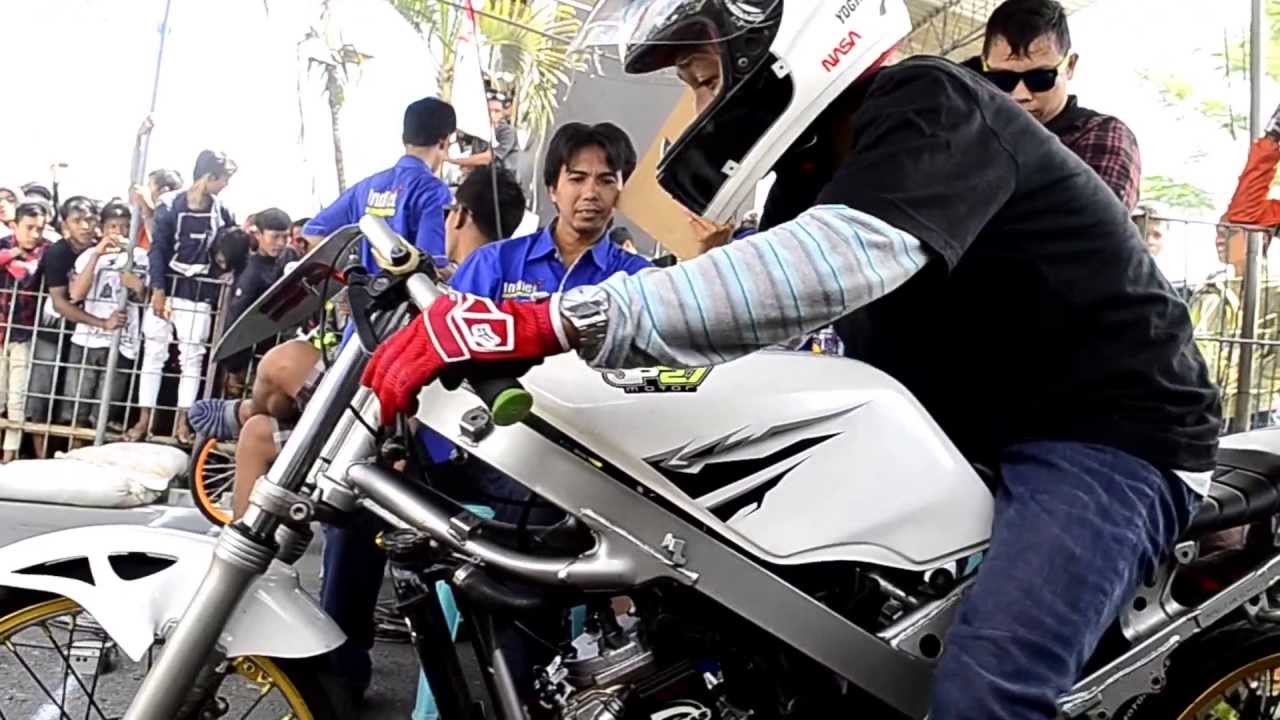 Eko Kodok Kawasaki Ninja Drag Bike Indonesia Legend Joki