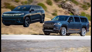 Compare with Jeep Grand Wagoneer vs New 2025 Wagoneer S EV - Top Big SUV. Price starts at $72,000