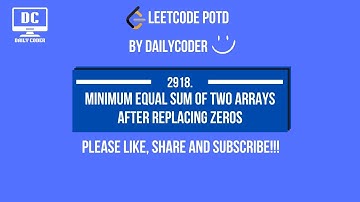 LeetCode 2918. Minimum Equal Sum of Two Arrays After Replacing Zeros | Array | Greedy | C++