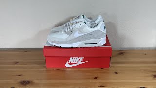 Nike Air Max 90 First Use Cream DB0636-100 - YouTube