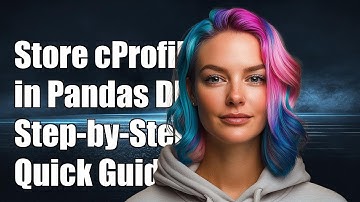 How to Store cProfile Output in a Pandas DataFrame: A Step-by-Step Guide