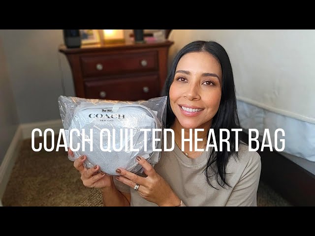 COACH®: Heart Crossbody With Quilting