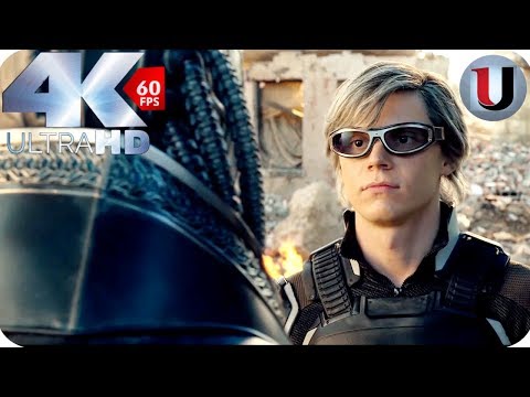 Quicksilver Vs Apocalypse - X-Men Apocalypse - MOVIE CLIP (4K HD)
